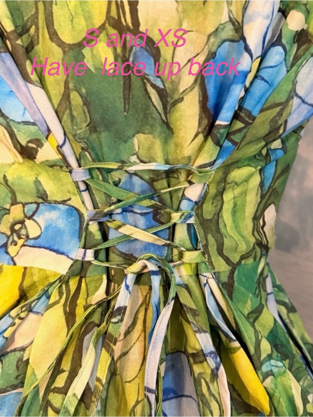 Stained Glass Floral Pattern Elegant Dress #102 - Picture 4 of 8